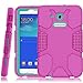 Hocase Galaxy Tab E Lite 7.0 (2016) Case, Rugged Heavy Duty Kids Proof Protective Case for Galaxy Tab E Lite 7.0 SM-T113NDWAXAR/SM-T113NYKAXAR - Deep Pink/Teal Blue