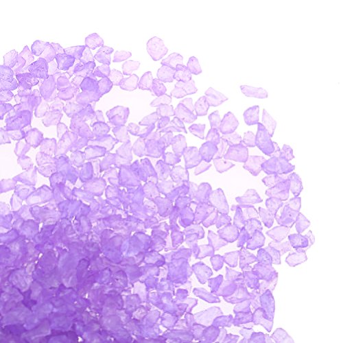 JiaUfmi Crystal Gravels Glass Crushed Gravel for Aqurium Fish Tank Supplies, Craft Sand Stone for Fairy Gardens Landscape Bottom Decoration Accessories (Purple) - Thumbnail 4