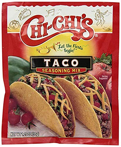 CHI-CHI’S TACO SEASONING MIX, 1.25 OUNCE