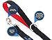 Double Handle Dog Leash, 5 ft Long with Padded Traffic Handle for Full Control, Heavy Duty Dog Leash, D-Ring for Accessories, Excellent for Safety Training, Walking, Running or Hiking by Mismuris