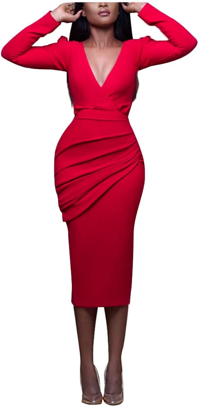 Kleid Langarm Wadenlang Kleid Langarm Wadenlang