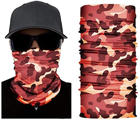 xxiii - Face Mask Shield Protective Balaclava Bandana Microfiber Tube Neck Warmer Multi Use All Purpose Snowboard Ski Air Soft Photography Props
