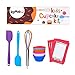 Kids Cupcake Kit / 15 Pieces/Colorful Gift Box/Perfect Kids Baking Set/Quality Whisk, Spatulas and Cupcake Cups/Bonus Shopping Lists and Coupon