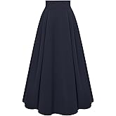 Scarlet Darkness Victorian Skirts for Women Renaissance High Waisted Long Skirt with Pockets
