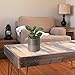Greenaholics Grey 6 + 4.7 Inch Planter Indoor Ceramic Flower Pot for Succulent with Drainage Hole Set of 2