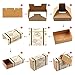 AerWo 50PCS Travel Themed Party Favor Boxes with 50pcs Tags, Vintage Kraft Mini Suitcase Candy Box Gift Boxes for Guests, Perfect Wedding Birthday Bridal Shower Thanksgiving Travel Party Supplies