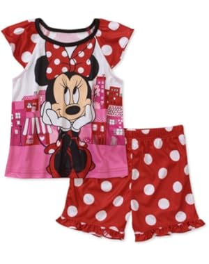 Baby Minnie 2 Piece Short Sleeve Pajama Set
