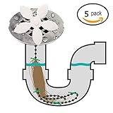 Shower Drain Hair Catcher (5 in a Pack)
