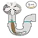 Shower Drain Hair Catcher (5 in a Pack)