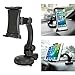 iKross Tablet Dashboard Mount Car Windshield Surface Mount Holder Kit with Strong Gel Pad Suction - Black for SUV, Truck, Van Navigation Maps