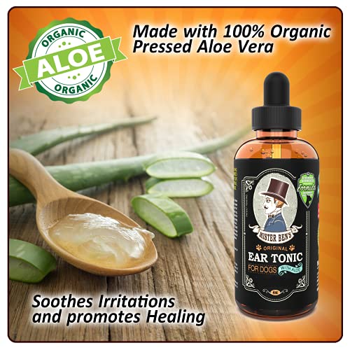 MISTER BEN'S Original Ear Tonic W/Aloe For Dogs Most Effective Dog