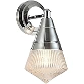 Maxim Lighting 10391PRPC Hargreaves - 1 Light Wall Sconce-12 Inches Tall and 6 Inches Wide, Finish Color: Polished Chrome