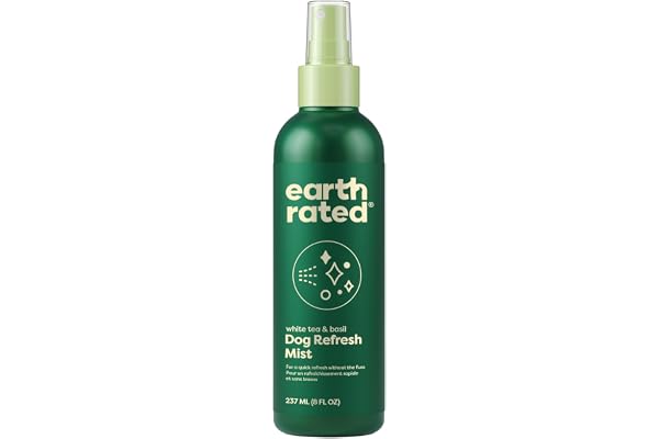 Earth Rated (A Canadian Company), Dog Deodorizing Spray, Conditioning & Odor-Eliminating Dog & Puppy Perfume and Cologne, for