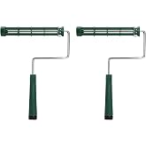 Bates- Paint Roller Frame, 9 Inch, 2 Pack Roller Handle | for Wall Painting Interior &amp; Exterior Surface Painting Home Improvement Painting Projects &amp; DIY Use