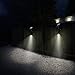 Waterproof Solar Garden Lights - Battery Powered Outdoor Sensor LED Lighting - Wall, Yard, Pool, Patio, Lawn or Driveway Mounting Lanterns - Pack of 2