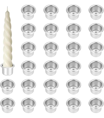 Lot de 250 bougeoirs en plastique