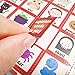 KD KIDPAR 52PCS Halloween Bingo Cards Game Set for Kids and Whole Family - 40 Players, Reusable and Easy Read