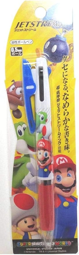 Amazon マリオ ヨッシー キノピオ 3色ボールペン ジェットストリーム スーパー ニンテンドー ワールド Usj 限定 公式 グッズ ユニバーサルスタジオ 多色ボールペン 文房具 オフィス用品