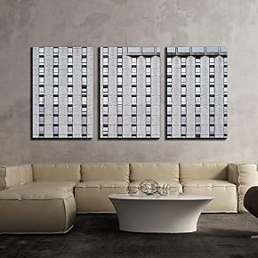 Architecture with Geometric Seamless x3 Panels