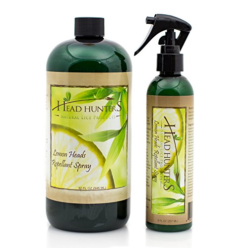 Head Hunters Naturals Lemon Heads Repellent Spray - 32oz Head Hunters Naturals Lemon Heads Repellent Spray - 32oz