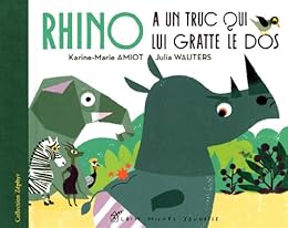 Rhino a un truc qui lui gratte le dos