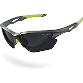 DEAFRAIN Polarized Sports Sunglasses for Men Women Cycling Running Fishing Glasses TR90 Unbreakable Frame UV Protection Z87