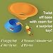 PlayMeal Kid's Adventure Food Bowl, Stops Mealtime Fuss and Motivates Healthy Eating Habits for Kids, Includes 3 Surprise Toys