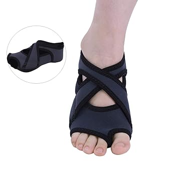 Tbest Yoga Socken Damen Anti Rutsch Yoga Schuhe, Yoga Wrap Schuhe Yoga Pilates Socken mit Zehen Soft Wrap Barre Dance Trainin