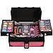 IQ Toys Girls Makeup Set, with Two Tiered Long Lasting Case