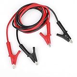 YEHAM 2PCS 39.37In/1M Double-Ended Alligator Clips 15A Test Leads Use for Electrical Testing
