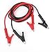 YEHAM 2PCS 39.37In/1M Double-Ended Alligator Clips 15A Test Leads Use for Electrical Testing