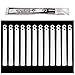 Be Ready - Industrial 12 Hour Illumination Emergency Safety Chemical Light Glow Sticks 12 Pack - White