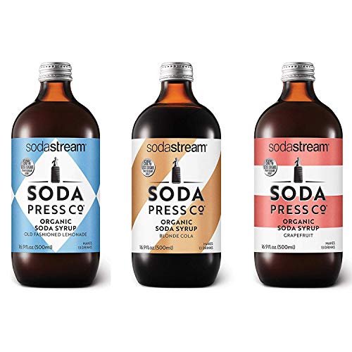 Soda Press Classic Flavors Variety Pack for SodaStream, 16.9 Fl Oz
