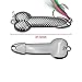 OVERMAL Fish Lures 2018 Hard VIB Metal Wobble Fish Lures Spoon Lure Feather Bait Hook Fishing Tackle (Grey)