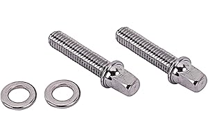 COOPHYA 2PCS Percussion Drum Tension Rod washers Standoff Screws Drum Parts Drum Screws Accessories for Drum Percussion Accessories Drum Tension Screws Floor Tom Drum Head Screw Roller