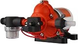 LIGHTEU DC 12V Self Priming Diaphragm Pump 11.3LPM 3.1 Bar For RV Yacht Garden view 4
