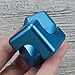 MNtech Fashion New Fidget Cube Hand Spinner Triangle Plastic Finger Focus Toy For Adults and Kids (Blue)