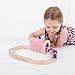 Bigjigs Rail Pink Brick Tunnel - Other Major Wooden Rail Brands are Compatible
