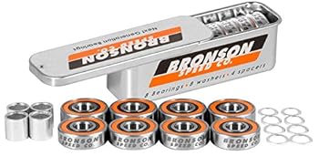 Bronson Speed Co, Next Generation Skateboard Bearings, 8 Count