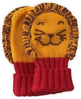 Joobles Organic Baby Mittens - Roar the Lion (0-6 Months)