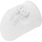 HEALSOPTHY PVC Drain Backflow Preventer Round Vent Cover for Kitchen Bathroom Sewer Pipe Cap One-Way Drainage Pipe Plug Odor Prevention 4-Inch Size