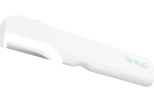 RIKI Ex Fuzz Off Dermaplaning Facial Tool, Stainless Steel Facial Razor for Peach Fuzz Removal & Gentle Exfoliation, At-Home 