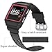Fitbit Ionic Accessory Bands, Manly Case Women Cute Strap Rugged Pro G-shock Like Protective Wristband for Fitbit Ionic Smartwatch
