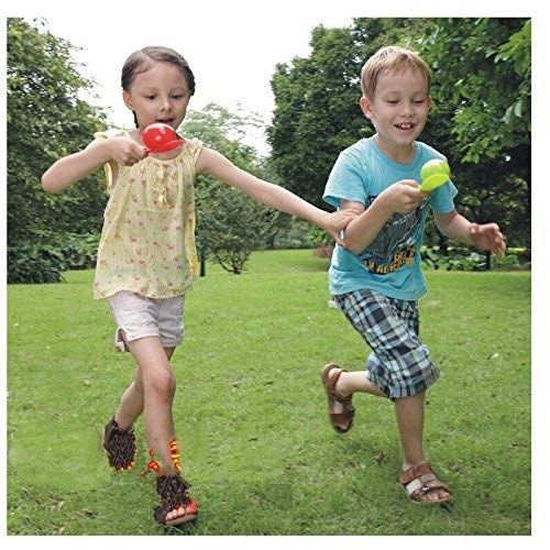 HudsonTech Backyard Lawn Birthday Party Fun Games – Potato Sack Race Bags for Outdoor Park Picnic or Yard - Outside Activities for Kids and Family, Egg and Spoon, Horse Shoe toss, 3 Legged Race - Thumbnail 7