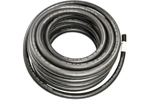 PTP PRO TRUCKING PRODUCTS 50' Roll of 3/8" ID Rubber Air Brake Hose - DOT Compliant