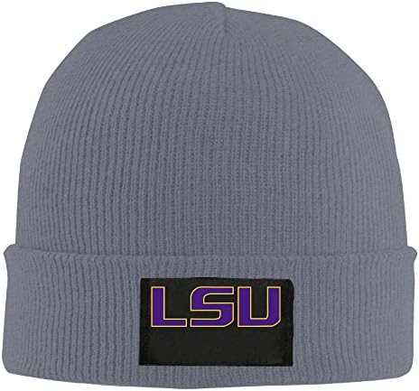 UglyBee Unisex Louisiana State University - LSU Logo Knitted Wool Beanie Skull Caps