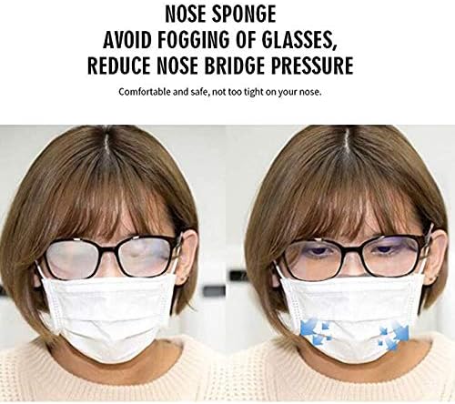 Fai da te protezione autoadesiva in silicone per evitare che gli occhiali  si appannino protezione morbida e confortevole 5 ponticelli anti  appannamento urban-earth.co.uk