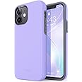 TEAM LUXURY for iPhone 12 Case, [Slim Armor] Shockproof Rugged [Hybrid] Protective Phone Case for iPhone 12/12 Pro 6.1” [Updated Gen-II] - (Purple)