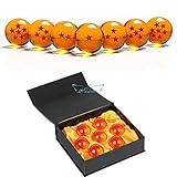 Angelaicos Unisex Stars Acrylic Transparent Play Balls 7pcs Set 4.3cm