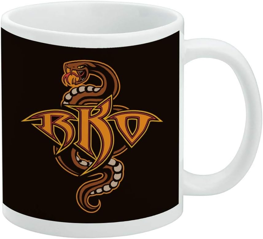 WWE Randy Orton RKO Rattlesnake White Mug